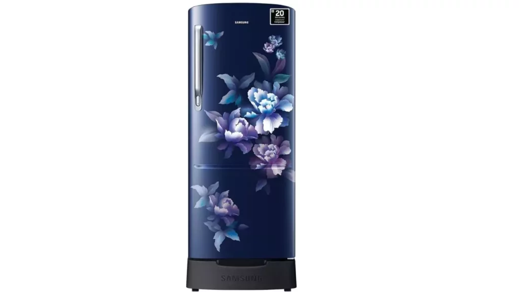 Samsung 183 L, 5 Star, Digital Inverter, Direct-Cool Single Door Refrigerator (RR20D2825HV/NL)