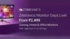 Introducing the Zebronics Monitor Days Sale! From 7th to 10th February, grab an extra discount as Zebronics offers an array of fantastic deals on monitors that will blow your mind. Whether you're a dedicated gamer, a multimedia enthusiast, or simply looking to enhance your visual experience, Zebronics offers all types of monitors at an impressive price point. Zebronics 32-inch ZEB-AC32FHD LED Monitor This monitor offers an impressive visual experience at a mid-price range. Let's discuss quick specs of the Zebronics 32-inch curved full HD VA panel. Packed with impressive features such as 250 nits brightness, a 75Hz refresh rate, a resolution of 1920×1080 pixels, 16.7m colors, 500000:1 contrast ratio. With an 8ms low latency, you can enjoy a seamless and immersive gaming experience. You can purchase it under 12k. Zebronics 24-inch ZEB-A24FHD LED If you're seeking a slightly smaller screen size, the Zebronics 24-inch full HD VA panel is the perfect choice. With a 14ms response time, 250 nits brightness, VGA support, and a 75Hz refresh rate, this monitor presents better visual performance. Whether you're in gaming marathons or watching your favorite shows, the Zebronics 24-inch monitor provides an immersive experience priced at only Rs 6,699. Zebronics Pure Pixel 22-inch ZEB-EA122 This is for budget segment consumers. The Zebronics pure pixel 22-inch HD+ LED-backlit VA panel. With dual inputs and a 5ms response time. The 60Hz refresh rate ensures smooth transitions, dual input HDMI and VGA support, 20000000:1 contrast ratio. It allows you to enjoy movies and browse the web with ease. This monitor brings crystal-clear visuals to your desktop at an affordable price of Rs 4,699. Zebronics 21.5 inch ZEB-S22A The Zebronics 21.5-inch full HD IPS panel is a better choice for those who are seeking functionality under 6K. With a 6.5ms response time and a 75Hz refresh rate, this monitor delivers sharp and vivid images for an immersive viewing experience. Whether you're working on creative projects or playing normal games the Zebronics 21.5-inch monitor provides a delightful visual experience. Zebronics 24-inch HD ZEB-A24FHD The premium Zebronics 24-inch full HD LED-backlit VA panel gaming monitor is excellent for those who are seeking functionality at a higher price range. Designed with gaming enthusiasts in mind, this monitor boasts an impressive 8ms response time and a staggering 165Hz refresh rate. The 300 nits brightness offers sharp and vibrant visuals, making every gaming session a truly immersive experience. It has both desk mounting and wall-mounting capability, this monitor is perfect for both casual and professional gamers and is priced at Rs 33,999. Conclusion Zebronics Monitor Days Sale