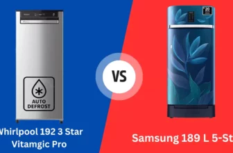 Whirlpool 192 3 Star Vitamgic Pro Vs Samsung 189 L 5-Star Refrigerator