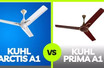 KUHL Arctis A1 Vs KUHL Prima A1 900mm Decorative Power Saving BLDC Ceiling Fan