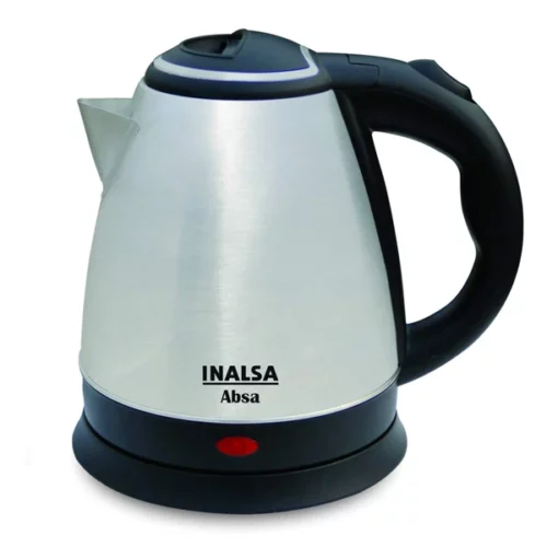 Inalsa Electric Kettle Absa with 1.5 Litre Capacity, (Black/Silver)