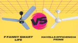 F FANNY SMART LIFE Vs Havells Efficiencia Prime 1200mm BLDC Fan: Full Comparison