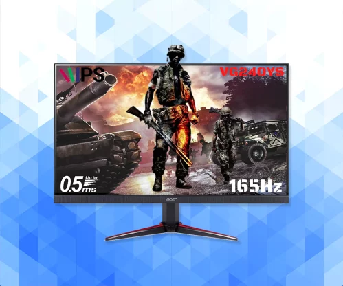 Acer Nitro VG240YS 23.8 Inch IPS Full HD Gaming LCD Monitor with LED Backlight with AMD Freesync and 0.5 MS Response time