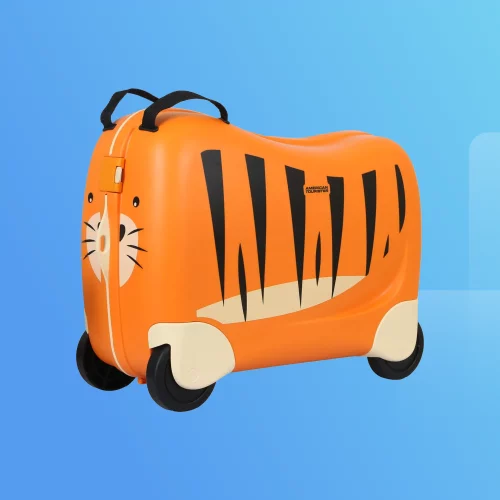 American Tourister Skittle Nxt Polypropylene 50 cms Orange Kid's Luggage