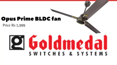 Goldmedal Electrical is Set to Launch Opus Prime BLDC fan Check Specs