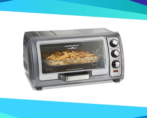 Hamilton Beach Easy Reach Sure-Crisp Airfryer Oven Toaster Grill