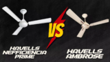 Havells Efficiencia Vs  Havells Ambrose 1200mm BLDC Fan :  Full Specification Comparison