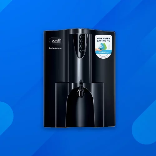 HUL Pureit Eco Water Saver Mineral RO+UV+MF Water Purifier with wall-mounted/Countertop design