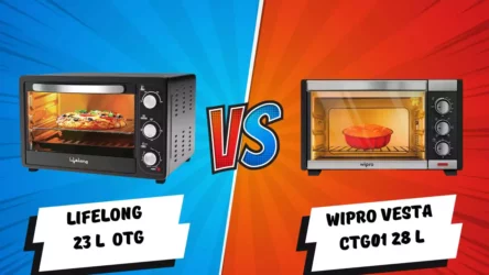 Lifelong 23 L Vs Wipro Vesta CTG01 28 L OTG Oven Toast Grill