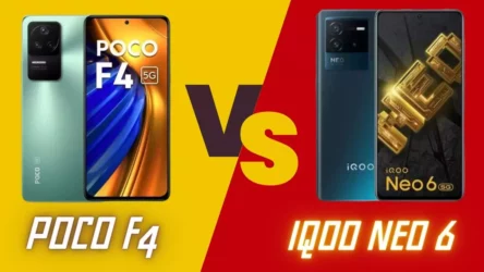 POCO F4 Vs iQOO Neo 6 5G Smartphone Full Specification Comparison