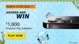 Redmi 12 5G Quiz Answer: Win Rs 1,000 Amazon Pay Balance
