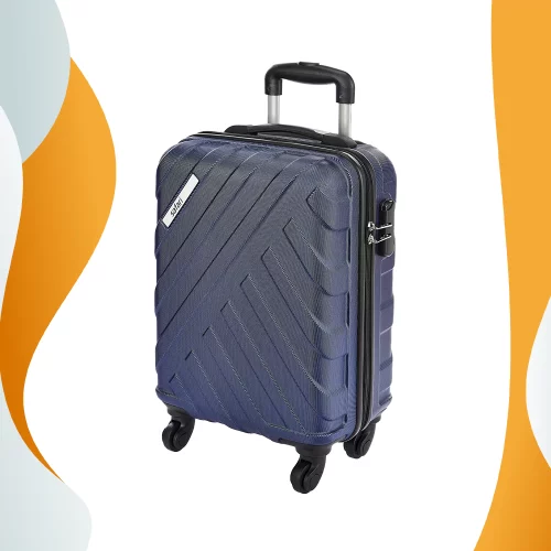 Safari RAY Polycarbonate 53 cms Midnight Blue Hardsided Cabin Luggage
