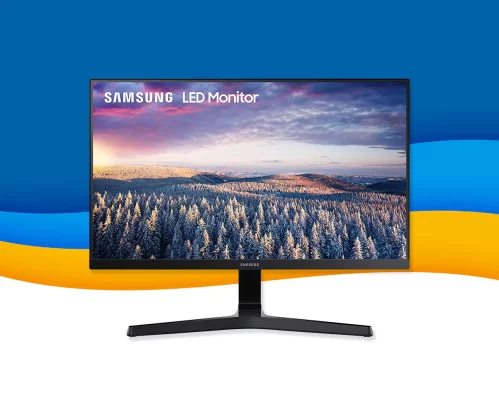 Samsung Ls24R356Fhwxxl 24 Inch IPS, 3 Side Bezel-Less Flat Led monitor