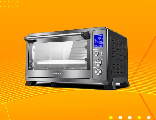 Toshiba AC25CEW-BS Digital Oven with Convection