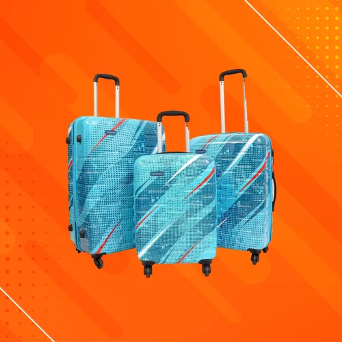 VIP Polycarbonate Hard Suitcase set of 3-piece luggage